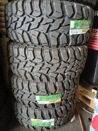 4 New Tires Installed/ 4 Llantas Nuevas Instaladas 33/12.50/15 TBB Tir 1