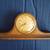 Antique Clock, Wood and Brass with Built-In Chime Bell, FREE 14 thumbnail