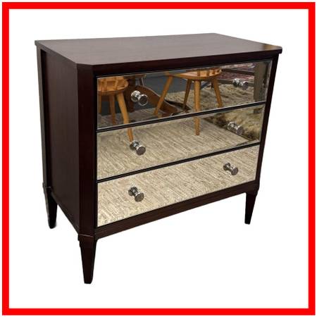 Ethan Allen Veronica Mirrored Chest 1