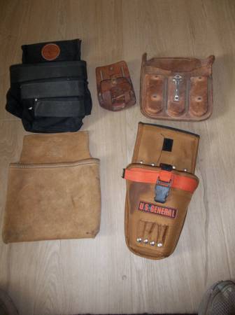 Tool belt pouches (various) 1