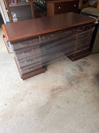 Cherry Executive Desk 1