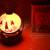 Pumpkin Lantern ( 1950’s ) Halloween  - Battery Operated 12 thumbnail
