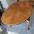 Solid wood extendable dining table with leaf 6 thumbnail