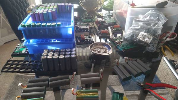 New battery packs/cells for use or harvest 1