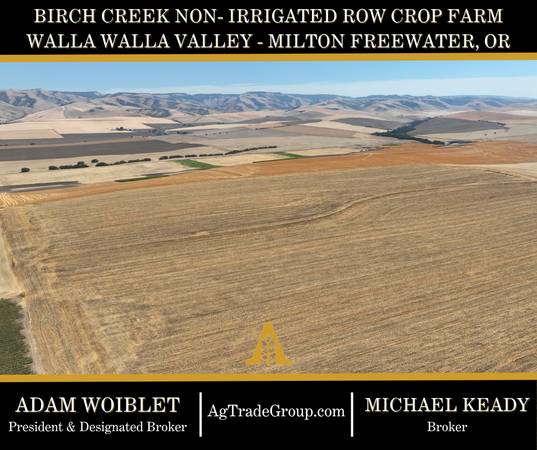 $4,500,000 794.77 ± Acres Non-Irrigated Dryland Farm