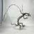 Gold highlight dragon wire sculpture 2 thumbnail