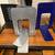BOOKENDS - 6 STEEL (3pairs) WITH FOAM BACKING 5 thumbnail