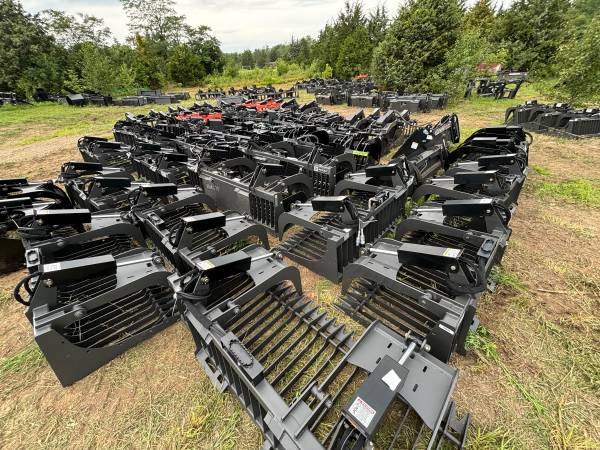 72" HD Extreme Grapple Demolition Bucket for skid steer 1