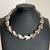 VTG TAXCO Efrain Lopez Sterling Silver Heart Link 17" Necklace 112 Gr 3 thumbnail