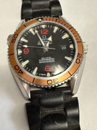 Omega Seamaster Planet Ocean 600 tribute watch 1