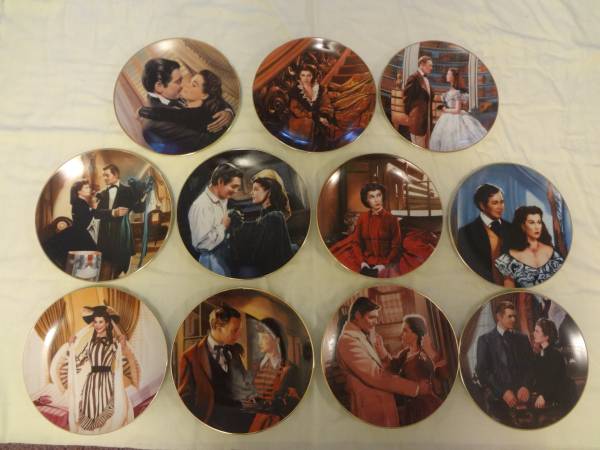 GONE WITH THE WIND PLATES 1