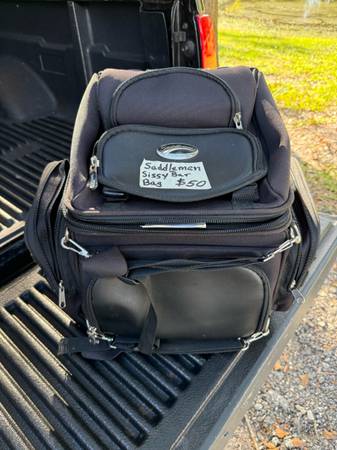 Saddleman BR3400 Sissy Bar Bag 1