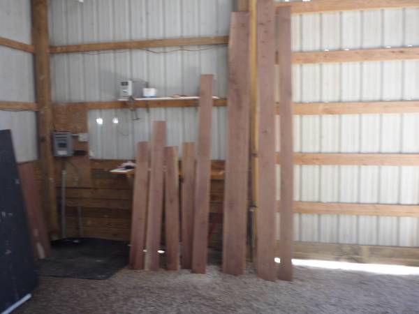 10) 5/8 thick surface plained walnut boards 1