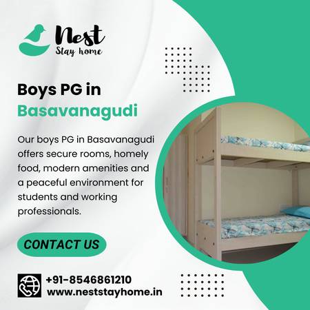 Boys PG in Basavanagudi | Gents PG near Lal Bagh 1