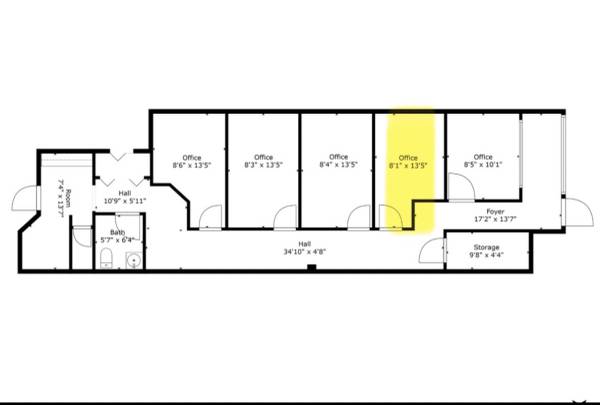 $500 / 100ft2 - Oficinas-CONSTRUCCIÓN NUEVA-¡EXCELENTE UBICACIÓN! (Chicago)64201214516226121