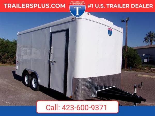 2026 Interstate 102 X 16 Victory Cargo Trailer White 1