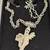 Vintage Kirks Folly Crystal Ghost Magnetic Enhancer 20" Chain Necklace 4 thumbnail