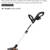 Worx String Trimmer Cordless GT3.0 20V PowerShare 12" Edger 5 thumbnail