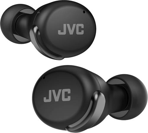 JVC Compact True Wireless Headphones with Active Noise Cancelling, BLK 1