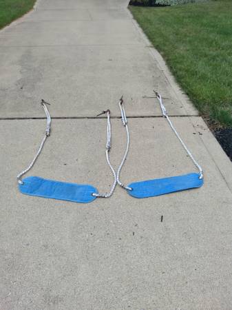 Swings (2) - Fabric with adjustable soft nylon ropes 1