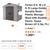 Factor 8ft x 6ft Large Outdoor Durable Resin Plastic Storage Shed 5 thumbnail
