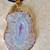 Purple & White Druzy Agate Necklace 2 thumbnail