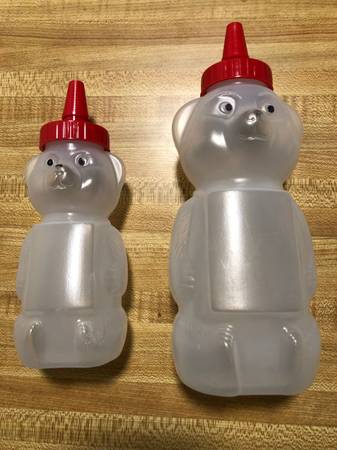 Honey Plastic Bears/Caps 1