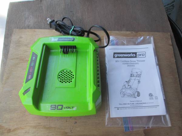 Greenworks Electric Snow Thrower - $250 (Bristol)62974826204545121