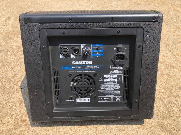 Samson SARSXM10A 800W 10-Inch 2-Way Active Stage Monitor - $275 (Madison)62971058530051121