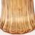 Marigold Vintage Carnival Glass 4 Lamp Shades Ribbed Art Deco 6 thumbnail