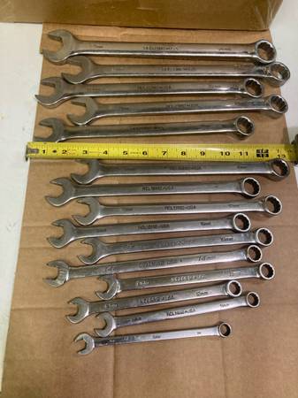 large/jumbo/ huge matco usa 20-24mm wrench set 1