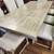 Gray table and eight chairs 2 thumbnail