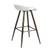 Nordic, white and bronze counter height stools 5 thumbnail