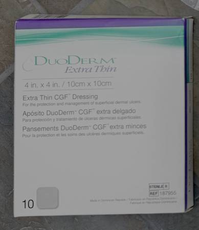 Convatec Duoderm Extra Thin Hydrocolloid Dressing 1