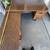 Big L shape wooden desk with matching file cabinet 3 thumbnail