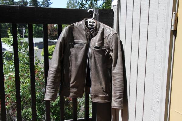WCL Apparel Leather Motorcycle Jacket 1