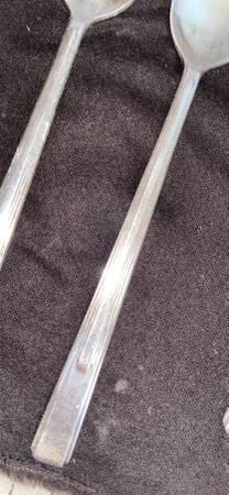 Reed & Barton vintage silver plated iced tea/ice cream spoons - $75 (saratoga)63471456900865122