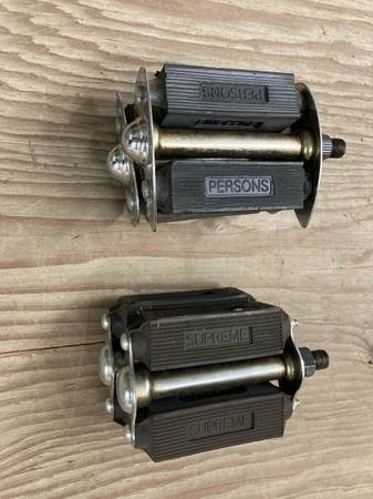 Persons Balloon Tire Bicycle Pre War Pedals Tear Drop Deluxe 1