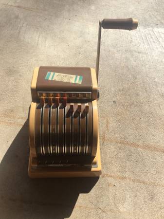 Vintage Hedman check wrighter 1