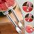 ✦ combo Watermelon SLICER / picnic Serving Fork (new) - stainless 2 thumbnail