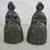 Victorian Colonial Southern Belle Cast Iron Door Stoppers/Bookends 1 thumbnail