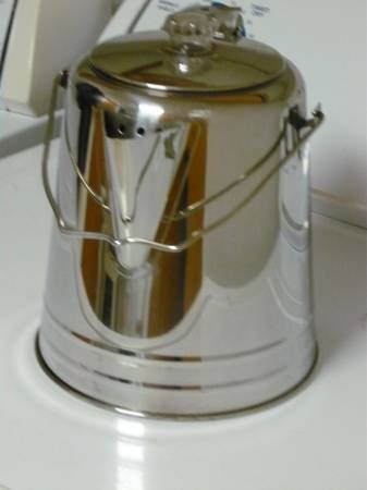GSI Outdoors 28 Tazas Cafetera de Acampar de Acero Inoxidable - $6563471430279043121