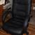 Genuine leather office swivel chair, almost new 2 thumbnail