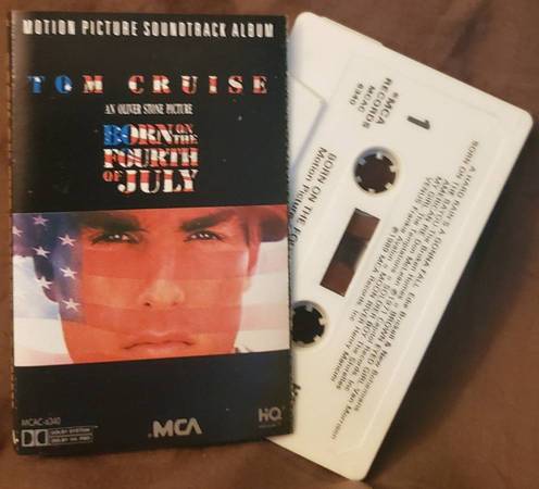 Cassette Tape - 'Born On the Fourth of July' Soundtrack 1