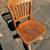 Early 1900s Oak Office Chair 1 thumbnail
