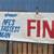 Large Vintage  CBS SPORTS Vinyl banner measures 8ft x 4ft 8 thumbnail