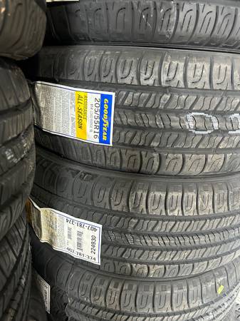 205/55/16 Goodyear Assurance A/S 4 New Tires Installed 1