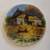5 INCH GLASS KILN PAINTED MEDALLIONS 6 thumbnail