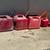 2 gallon, 2.5 gallon and 5 gallon red gasoline fuel containers 5 thumbnail
