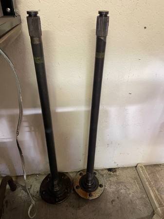 AXLES NOVA 68-72 and maybe later years, great condition 1